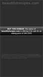 Mobile Screenshot of beautifulrecipes.com