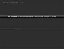 Tablet Screenshot of beautifulrecipes.com